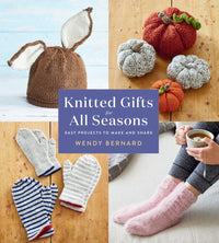 Cover photo of the book Knitted Gifts for all seasons by wendy bernard