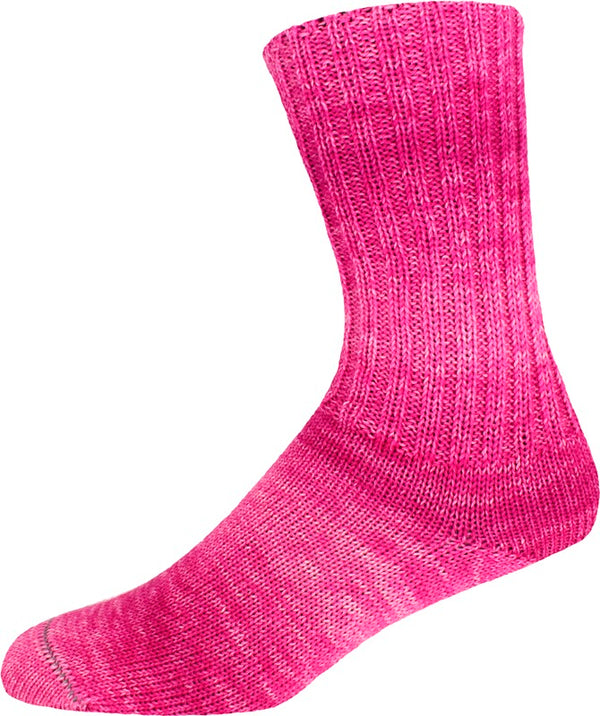onLine Supersocke 341 Vintage Color Sock yarn in the color 2865 Bright Pink