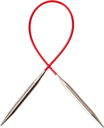 ChiaoGoo RED Lace Stainless Steel Circular Needles 40 Inch