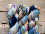 Dream in color smooshy with cashmere yarn in the color Below Horizon