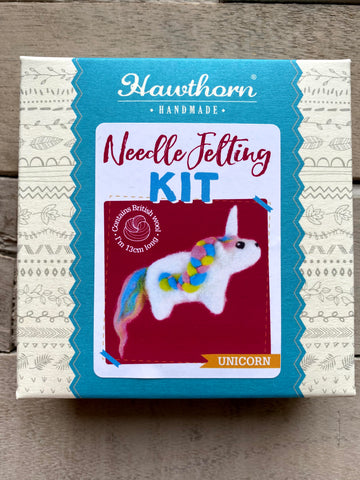 Unicorn Mini Needle Felting Kit