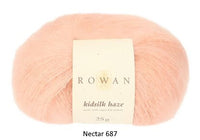 Rowan Kidsilk Haze Yarn in the color Nectar 687