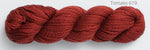 Blue Sky Fibers Organic Worsted Cotton in the color Tomato 619 deep red
