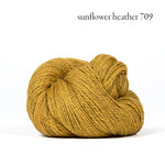 Kelbourne Woolens Scout Yarn in the color Sunflower Heather