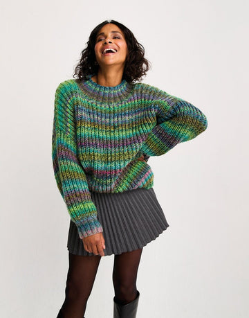 Sirdar Pattern 10800 Semi-Precious Sweater