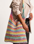 Sirdar Pattern 10809 Rippled Mineral Knitted Bag