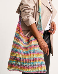 Sirdar Pattern 10809 Rippled Mineral Knitted Bag