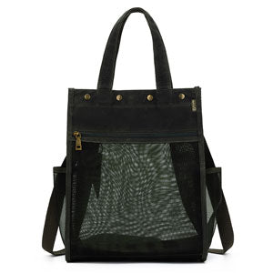 Della Q Tall Maker's Mesh Tote