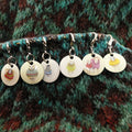 Sheep in Sweaters Crochet Stitch Markers in A Pocket Tin