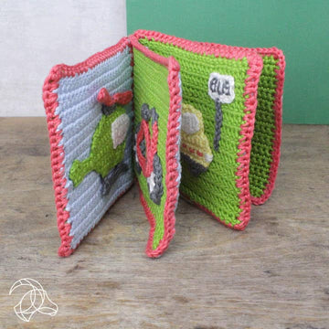 Soft Book Vehicles Crochet Kit