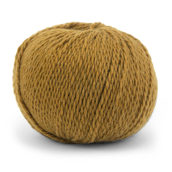 Pascuali Tibetan worsted weight yarn of ultrafine merino and yak in the color Khaki 127