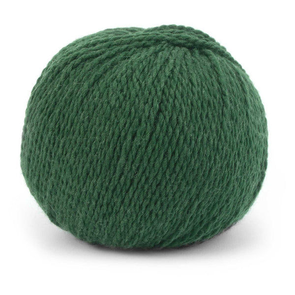 Pascuali Tibetan worsted weight yarn of ultrafine merino and yak in the color Sea Green 125