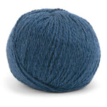 Pascuali Tibetan worsted weight yarn of ultrafine merino and yak in the color Navy 130
