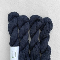 Pascuali Nepal Organic Cotton Linen Yarn in the color Black 12