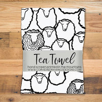 Sheep Herd Tea Towel