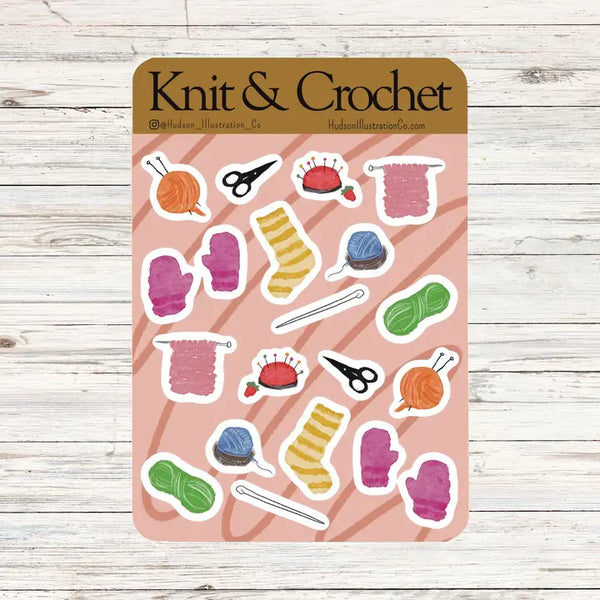 Hudson Illustration Co Stickers