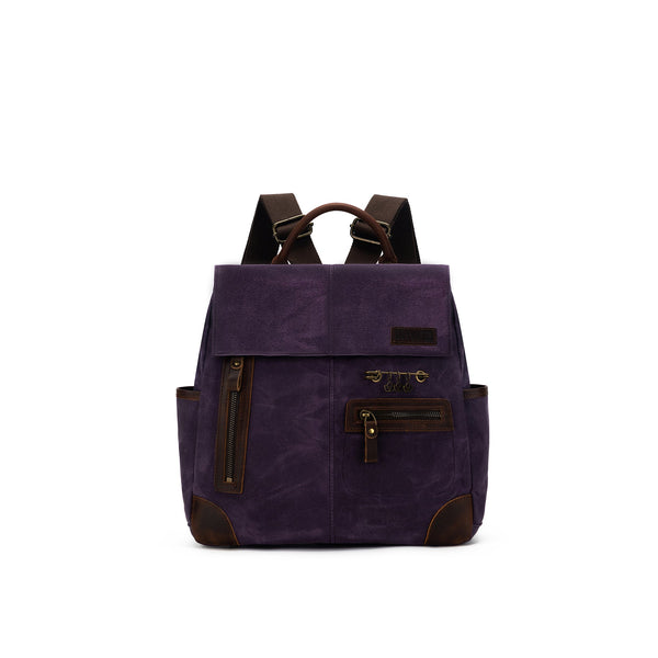della Q Maker's Midi Backpack in the color Purple