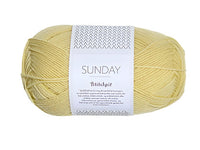 Sandnes Garn Sunday fingering weight 100% merino yarn in the color Banana 2114