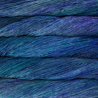 Malabrigo Arroyo Yarn in the color Azules
