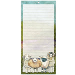 Magnetic Notepad - Felted Sheep