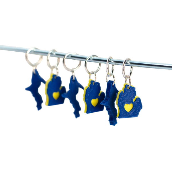 Blue Bird Makery Mitten Love Stitch Markers