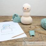 Seb Snowman Knitting Kit