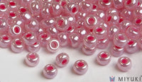 Miyuki 6/0 glass seed beads in the color 535 Raspberry Ceylon