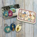 Alpacas & Friends Stitch Markers in A Pocket Tin