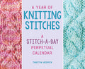 A Year of Knitting Stitches Perpetual Calendar