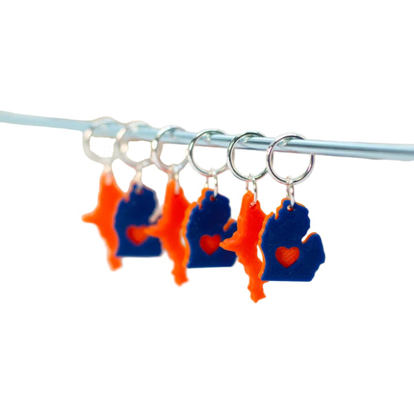 Blue Bird Makery Mitten Love Stitch Markers