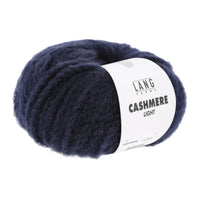 Lang Cashmere Light yarn in the color 35 Navy Blue