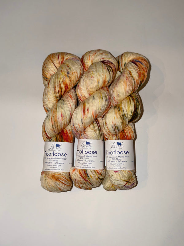 Baah Yarns Footloose Sock Yarn