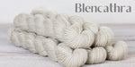 The Fibre Company Amble Yarn Mini Skein in the color Blencathra (off white)