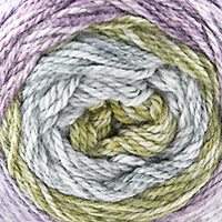 Cherub Aran Prints 150 gram yarn cake in the color Vineyard 706