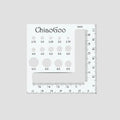 ChiaoGoo Needle Gauge and Swatch - 3"