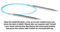 Addi Rocket Circular Needles 24 Inch