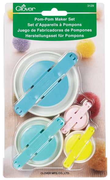 Pom-Pom Maker Set of 4