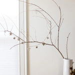 Flax & Twine Teeny Tiny & Small Star Garland Kit in Ivory