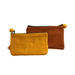 Fibers of Life 2-Tone Organizer Pouch 9” x 5”