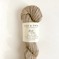 Flax & Twine - Trellis Stitch Drawstring Back Kit (with needles)