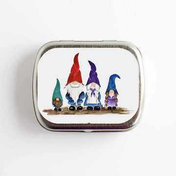 Gnome Family Notions Tins
