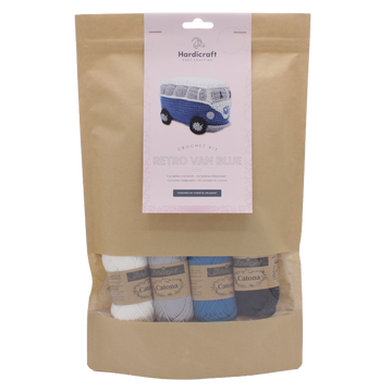 Retro Van Blue Crochet Kit