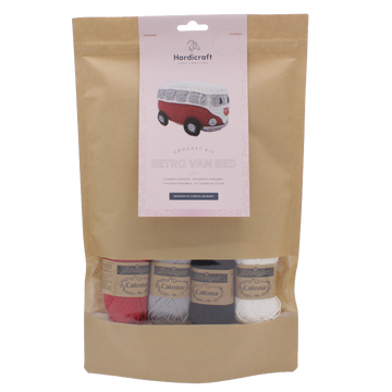 Retro Van Red Crochet Kit