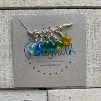 Purlsmith Glass Drops Stitch Markers