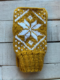 Handknit Fingerless Gloves