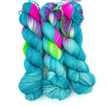Smooshy with Cashmere LYS Day color - Mixtape