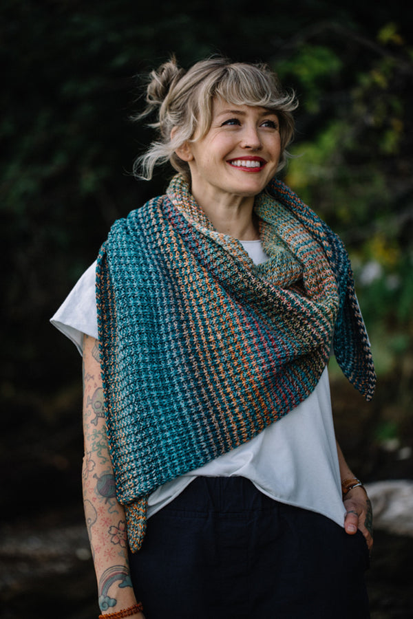 Inclinations Shawl by Drea Renee Knits