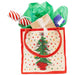 Holiday Mini Tote Project Bag Reusable Gift Bag