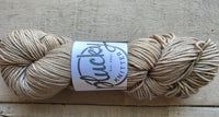 Plucky Knitter Primo DK yarn in the color Oatmeal