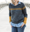 Petra Sweater Pattern by Olive Knits